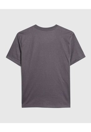 Camiseta Para Mujer Manga Corta Color Gris  Marca Ostu #40092043