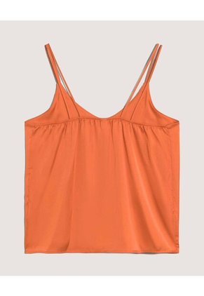 Blusa  Para Mujer Manga Sisa Color Naranja Marca Ostu #40121299