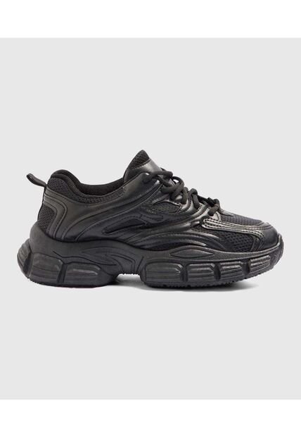Tenis Para Mujer Casual Color Negro Marca Ostu #40720164