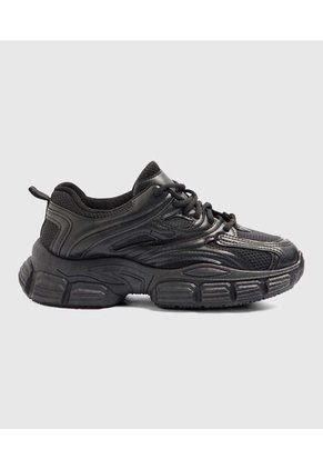 Tenis Para Mujer Casual Color Negro Marca Ostu #40720164