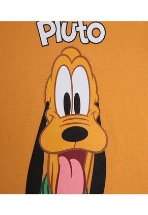 Camiseta Para Niño Manga Corta Color Amarillo  Marca Ostu #80090219