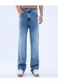 Jean Para Hombre Loose Color Azul Claro Marca Ostu #60160406 de Ostu
