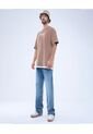 Jean Para Hombre Loose Color Azul Claro Marca Ostu #60160406 de Ostu