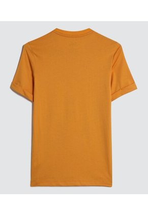Camiseta Para Niño Manga Corta Color Amarillo  Marca Ostu #80090219