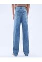 Jean Para Hombre Loose Color Azul Claro Marca Ostu #60160406 de Ostu