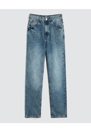 Jean Para Hombre Loose Color Azul Claro Marca Ostu #60160406