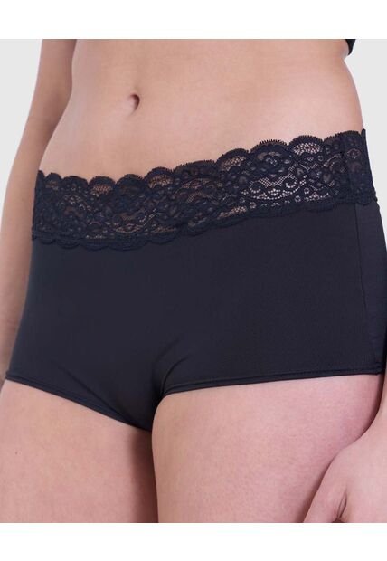 Panty Para Mujer Cachetero Color Negro Marca Ostu #40800051