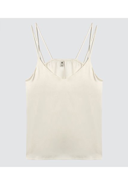 Blusa Para Mujer Manga Sisa Color Blanco Marca Ostu #40120966
