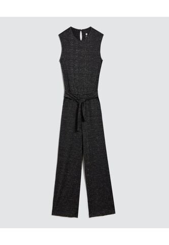 Enterizo Para Niña Manga Sisa Color Negro Marca Ostu #90320011 Ostu