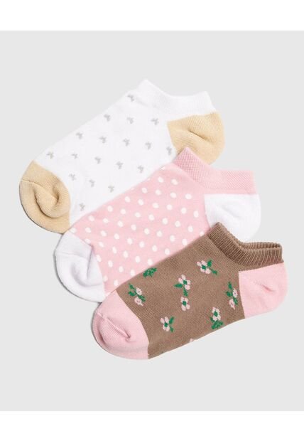 Medias Infantil Niña Invisible Color Negro Marca Ostu #90980140