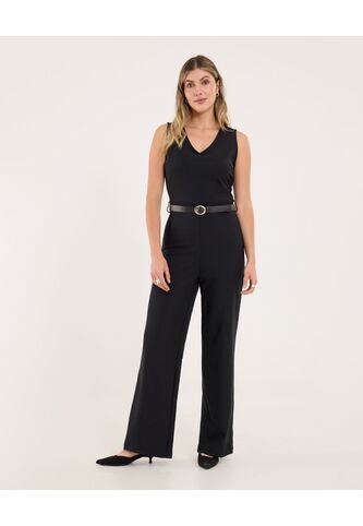 Enterizo Para Mujer Manga Sisa Color Negro Marca Ostu #40320136 Ostu