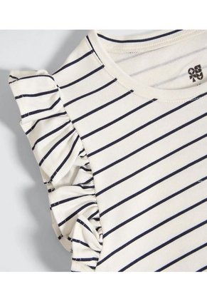 Camiseta Para Niña Manga Sisa Color Azul  Marca Ostu #90090250