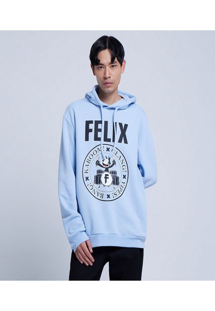Buzo Para Hombre Hoodie Color Azul  Marca Ostu #60060343