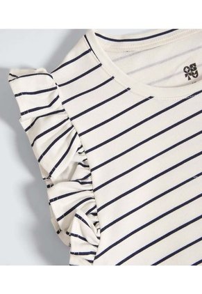 Camiseta Para Niña Manga Sisa Color Azul  Marca Ostu #90090250