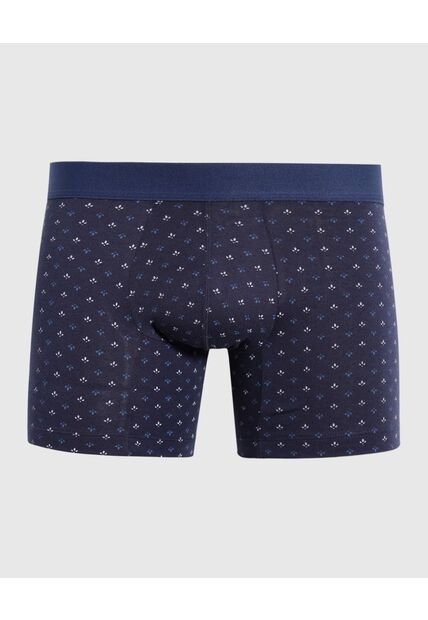 Pantaloncillo Para Hombre Boxer Filete Corto Algodón Color Azul Marca Ostu #60000500