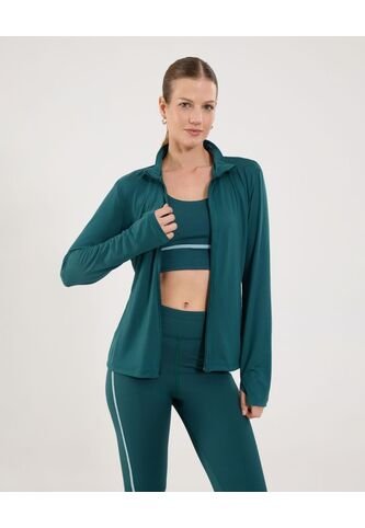 Buzo Para Mujer Cuello Alto O Cuello Tortuga Color Verde Marca Ostu #40060454 Ostu