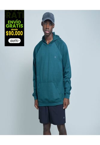 Buzo Para Hombre Hoodie Color Verde  Marca Ostu #60060338 Ostu