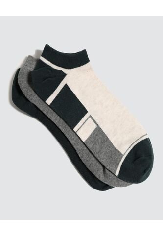 Medias Para Hombre Invisible Color Negro Marca Ostu #60980205 Ostu