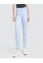 Pantalon Para Mujer 5 Bolsillos Color Azul  Marca Ostu #40070311 de Ostu