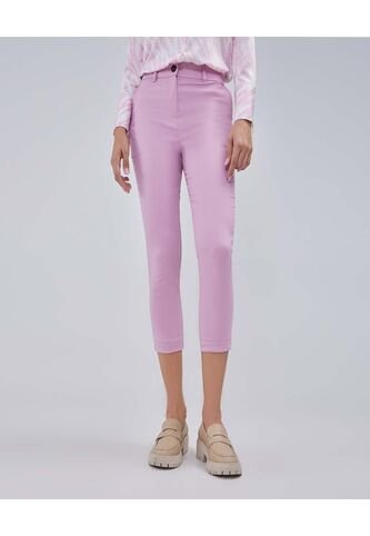 Pantalon Para Mujer Capri Color Rosapastel Marca Ostu #40070634 Ostu