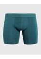 Pantaloncillo Para Hombre Boxer Filete Medio Algodón Color Verde Marca Ostu #60000509 de Ostu
