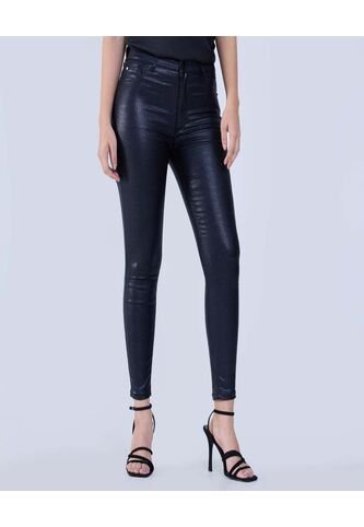 Jean Para Mujer Skinny Color Negro Marca Ostu #40160521 Ostu