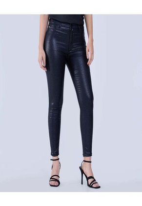Jean Para Mujer Skinny Color Negro Marca Ostu #40160521