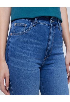 Jean Para Mujer Skinny Color Azul Medio Marca Ostu #40160424
