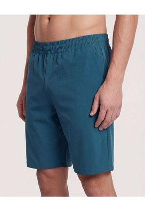 Bermuda  Para Hombre Deportiva Largo Color Azul Marca Ostu #60100479
