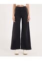 Jean Para Mujer Wide-Leg Color Negro Marca Ostu #40160585 de Ostu