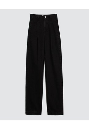 Jean Para Mujer Wide-Leg Minimal Color Negro Marca Ostu #40160479