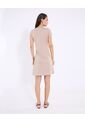 Vestido  Para Mujer M/C Medio Color Beige Marca Ostu #40170378 de Ostu