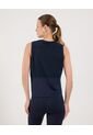 Camiseta Para Mujer Manga Sisa Cuello Redondo Color Azul Marca Ostu #40092449 de Ostu