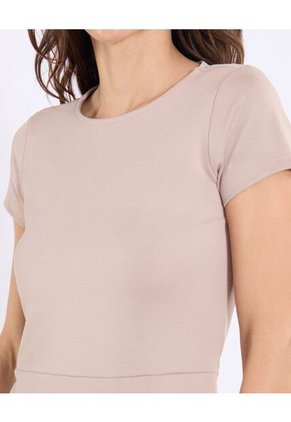 Vestido  Para Mujer M/C Medio Color Beige Marca Ostu #40170378