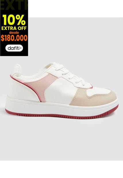 Tenis Para Mujer Casual Color Rosa Marca Ostu #40720151