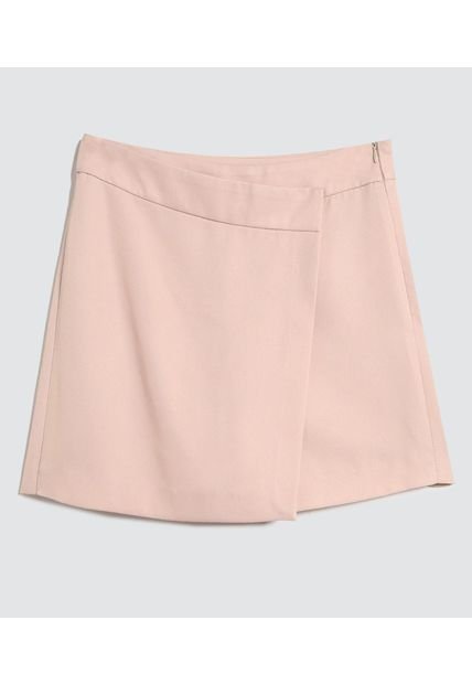 Falda Para Mujer Corto Color Beige Marca Ostu #40140144