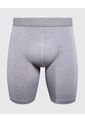 Boxer Para Hombre Filete Medio Microfibra Color Gris Marca Ostu #60000523 de Ostu