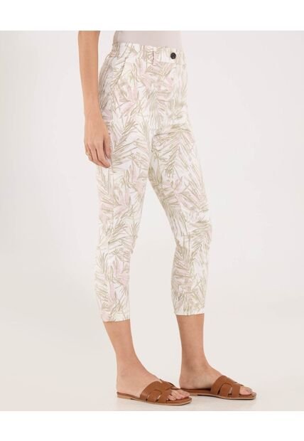 Pantalon Para Mujer Capri Color Verde Claro Marca Ostu #40070773