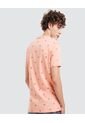 Camiseta Para Hombre Manga Corta Color Rosado  Marca Ostu #60090795 de Ostu