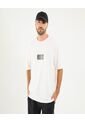 Camiseta Para Hombre Manga Corta Cuello Redondo Color Crema Marca Ostu #60091676 de Ostu