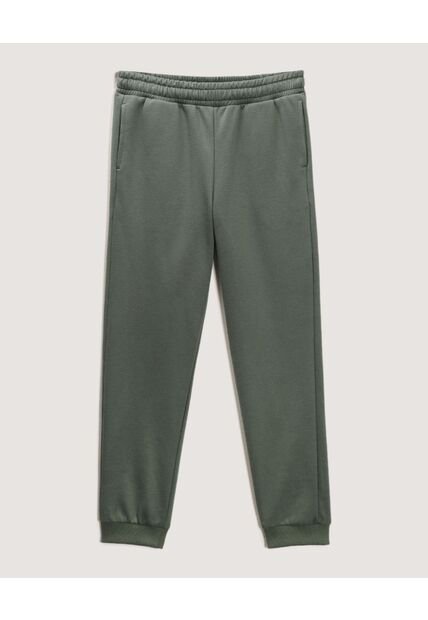 Pantalón Infantil Niño Jogger Color Verde Marca Ostu #80070085