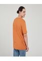 Camiseta Para Hombre Manga Corta Color Café  Marca Ostu #60091049 de Ostu