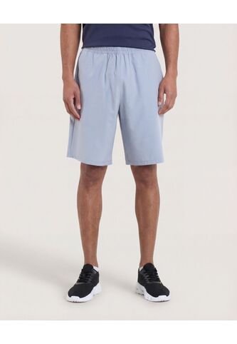 Bermuda  Para Hombre Deportiva Largo Color Gris Marca Ostu #60100478 Ostu