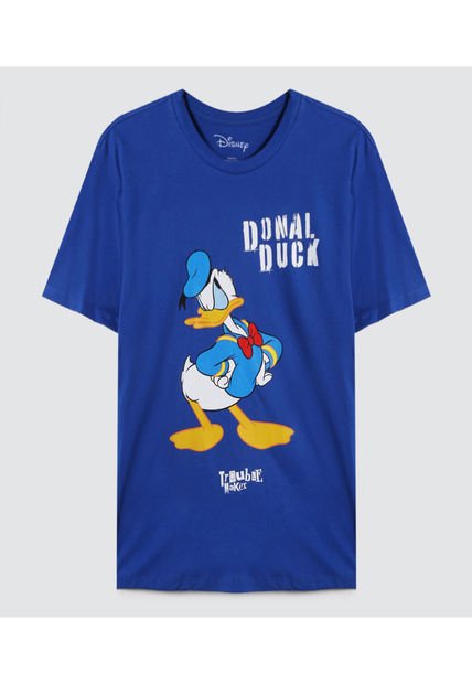 Camiseta Para Hombre Manga Corta Color Azul  Marca Ostu #60091164