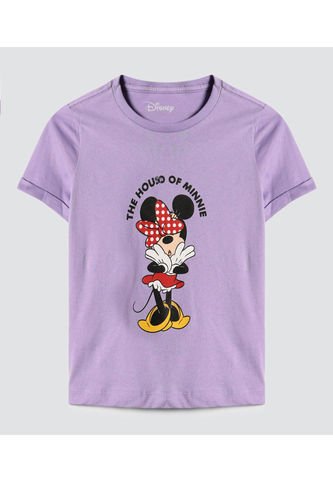 Camiseta Manga Corta Minnie Mouse  Infantil Niña #90090205 Ostu