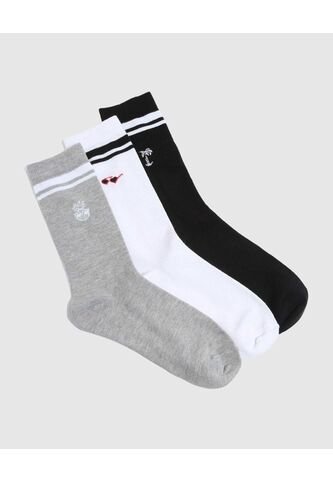 Medias Para Mujer Caña Larga Color Pack X Marca Ostu #40980222 Ostu