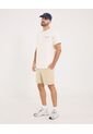 Bermuda Para Hombre Jogger Corto Color Beige Marca Ostu #60100457 de Ostu