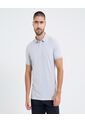 Polo Para Hombre Cuello Tejido Sin Bolsillo Color Gris Marca Ostu #60110760 de Ostu