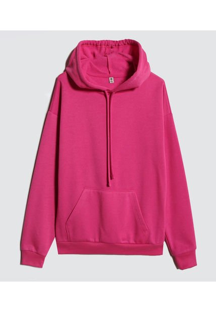 Buzo Para Mujer Hoodie Color Rosa Marca Ostu #40060332