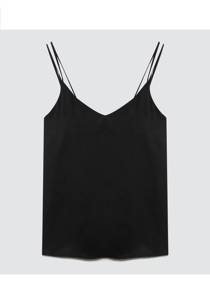 Blusa Para Mujer Manga Sisa Color Negro Marca Ostu #40120965